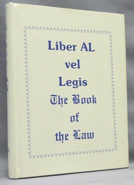 Item #66734 The Book of the Law [technically called Liber AL vel Legis sub figura CCXX as delivered by XCIII=418 to DCLXVI]. Aleister CROWLEY, Marcelo Motta.