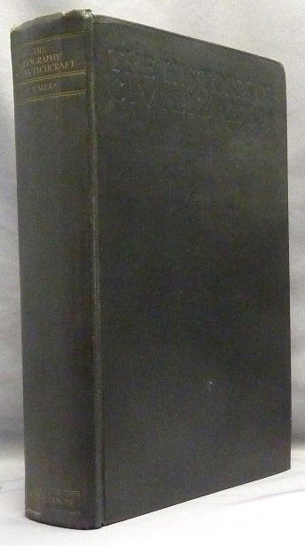 Item #66755 The Geography of Witchcraft; ( The History of Civilization series ). Montague SUMMERS, M. A. C K. Ogden.