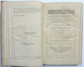 Amphitheatrum Sapientiae Solius Verae Christiano - Kabalisticum, Divino - Magicum. nec nom Physico - Chymicum, Tertriunum, Catholicon.