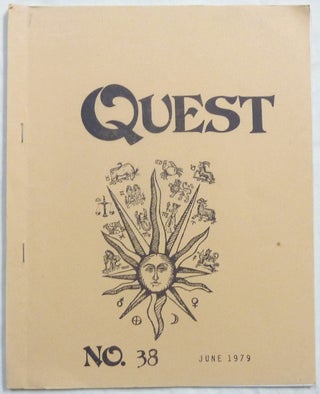 Item #67029 Quest, No. 38. June 1979. Marian - GREEN, authors, Gerarld Gardner: related work