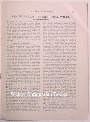 The International Vol. X, No. 8. August, 1916.