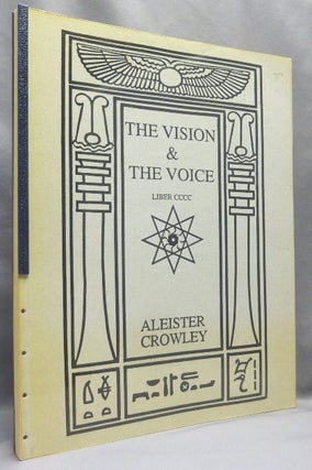 Item #67107 The Vision and The Voice. Aleister CROWLEY