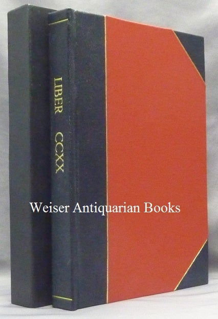 Item #67125 The Book of the Law. Liber AL vel Legis. Aleister CROWLEY.