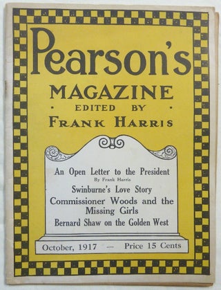 Item #67159 Pearson's Magazine, Volume 38, No. 4. October, 1917 [ Aleister Crowley contributes...