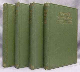 Item #67235 Plotinos. Complete Works. In Chronological Order, Grouped in Four Periods; With...