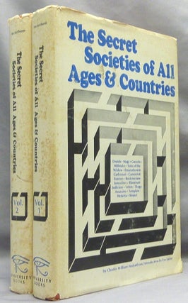 Item #67242 Secret Societies of All Ages and Countries. Embracing the Mysteries of Ancient...