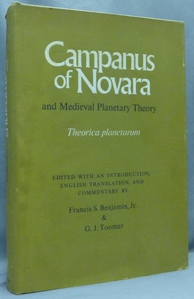 Item #67351 Campanus of Novara and Medieval Planetary Theory: "Theorica Planetarum"; Medieval...