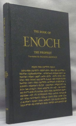 Item #67446 The Book of Enoch the Prophet, translated from the Ethiopic ms. in the Bodleian...