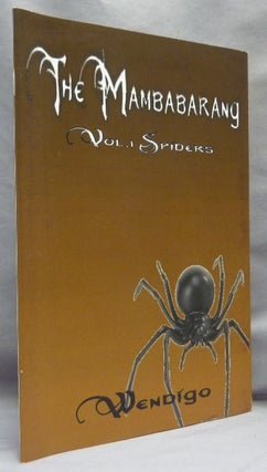 Item #67463 The Mambabarang. Entomological Sorcery Vol. 1: Spiders. Malkuth's Agent of the...