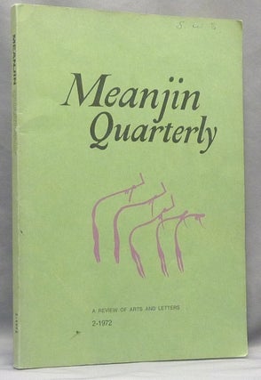 Item #67669 The Meanjin Quarterly: A Review of Arts and Letters. 2 - 1972. Aleister CROWLEY,...