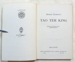 Tao Teh King. Liber CLVII.