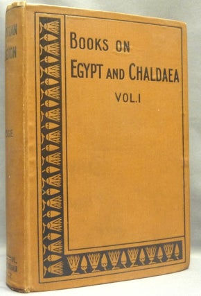 Item #67841 Egyptian Ideas of the Future Life [ Volume I of "Books on Egypt and Chaldea" series...
