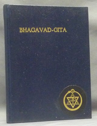 Item #68185 The Bhagavad-Gita: The Book of Devotion; Dialogue between Krishna, Lord of Devotion,...