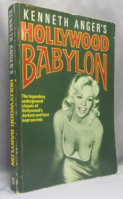 Item #68365 Hollywood Babylon. Kenneth - ANGER, From the David Tibet collection.