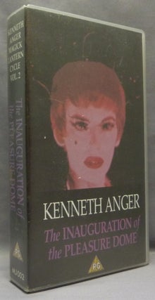 Kenneth Anger, Magick Lantern Cycle, Volumes 1 - 4, VHS VIDEO TAPES. Volume: 1 Fireworks, Eaux of D'Artifice + Rabbit's Moon. Volume: 2 The Inauguration of the Pleasure Dome. Volume 3: Scorpio Rising, Kustom Kar Kommandos and Volume 4: Lucifer Invocation of My Demon Brother, Lucifer Rising.