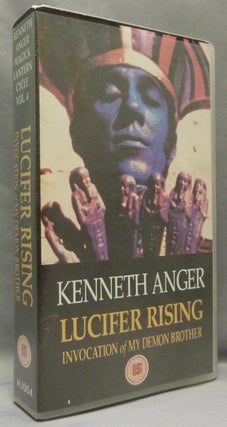 Kenneth Anger, Magick Lantern Cycle, Volumes 1 - 4, VHS VIDEO TAPES. Volume: 1 Fireworks, Eaux of D'Artifice + Rabbit's Moon. Volume: 2 The Inauguration of the Pleasure Dome. Volume 3: Scorpio Rising, Kustom Kar Kommandos and Volume 4: Lucifer Invocation of My Demon Brother, Lucifer Rising.