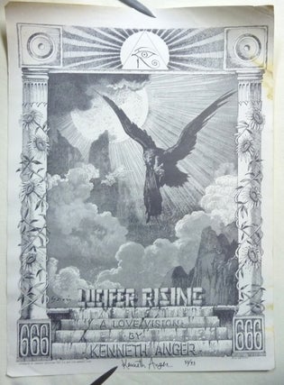 Item #68479 A Signed, Numbered Poster for Kenneth Anger's "Lucifer Rising: A Love Vision" Kenneth...