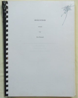 An original typescript of an unpublished novel "The Way of Blame"