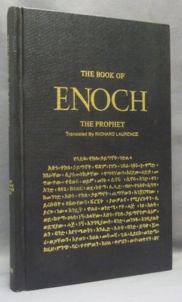 Item #68636 The Book of Enoch the Prophet, translated from the Ethiopic ms. in the Bodleian...