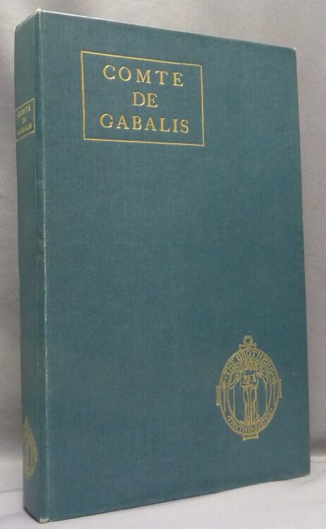 Gabalis Ancient Ruler Comte De Gabalis .... Newly Rendered nto English with Commentary and ...