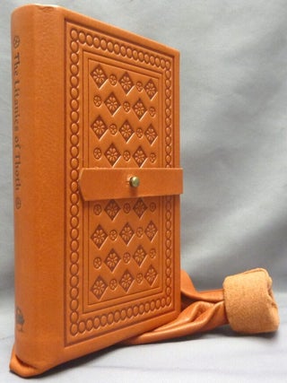 Item #69038 The Litanies of Thoth. author and ZEMAEMIDJEHUTY, David Beth