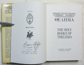 The Holy Books of Thelema.