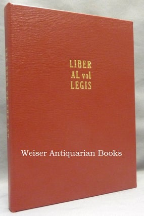 Item #69138 The Book of the Law [technically called Liber AL vel Legis sub Figura CCXX as...