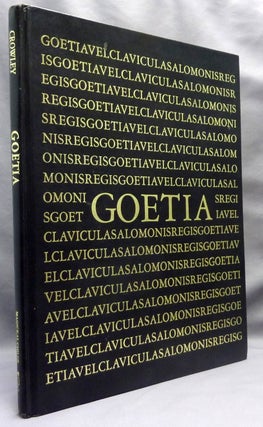 Item #69185 The Book of the Goetia of Solomon the King; Translated into English Tongue by a Dead...