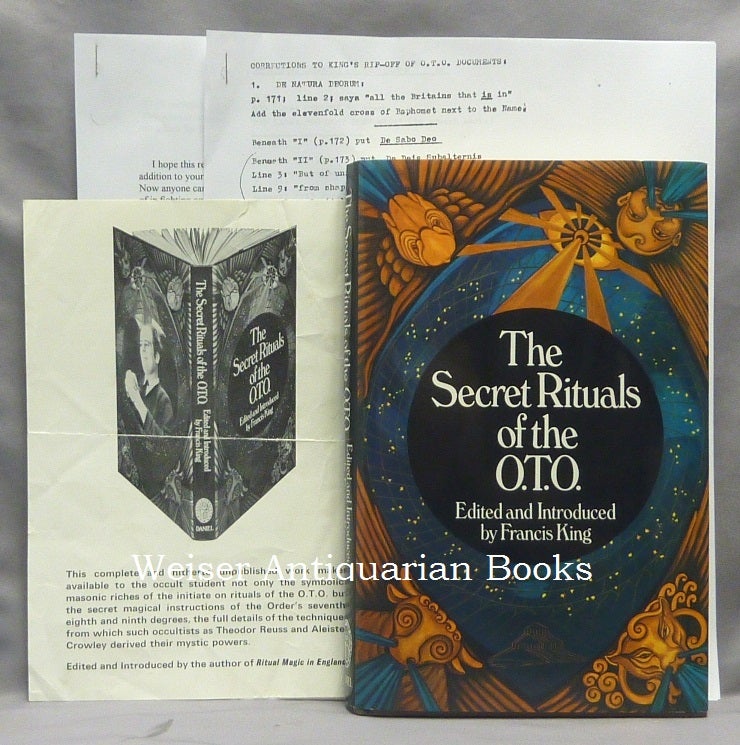 The Secret Rituals Of The O.T.O. OTO | Aleister CROWLEY, Edited And ...