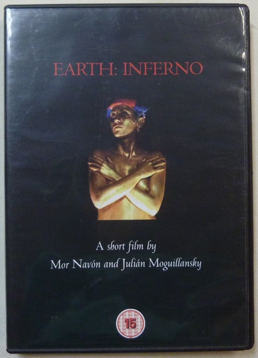 Item #69243 Earth: Inferno - A Short Film [ Boxed set containing DVD, booklet ]. Austin Osman: related works SPARE, Mor NAVON, Julian MOGUILLANSKY.
