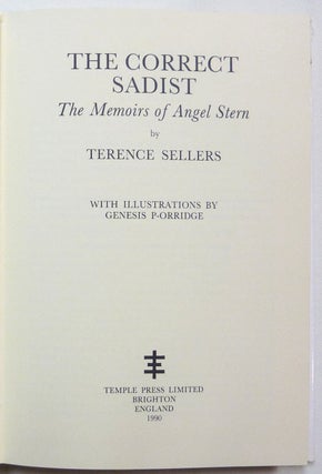The Correct Sadist: The Memoirs of Angel Stern.
