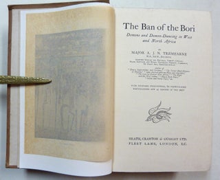 The Ban of the Bori. Demons and Demon-Dancing in West and North Africa.