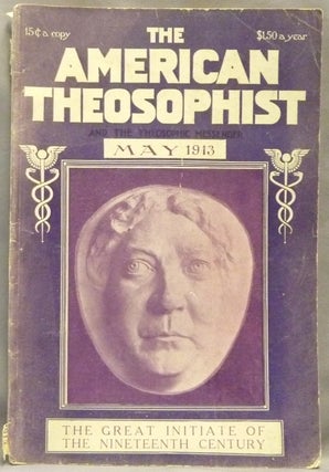 Item #69327 The American Theosophist. A Journal of Occultism ( Vol. XIV, No, 8, May, 1913 )....