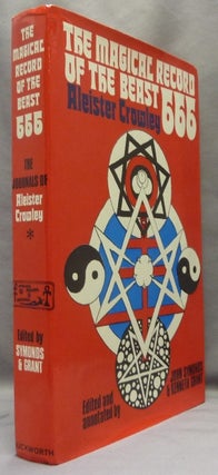 Item #69561 The Magical Record of the Beast 666: The Diaries of Aleister Crowley 1914-1920....