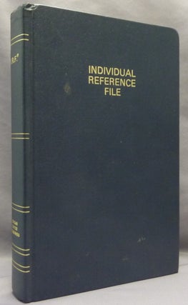 Item #69584 Individual Reference File of Extracts from the Edgar Cayce Readings. Edgar CAYCE,...