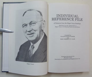 Individual Reference File of Extracts from the Edgar Cayce Readings.