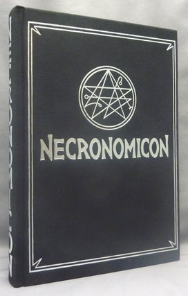 Item #69610 The Necronomicon. Necronomicon, Edits SIMON, Introduces, a new Preface, Peter Levenda