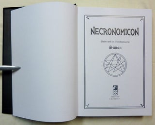 The Necronomicon.