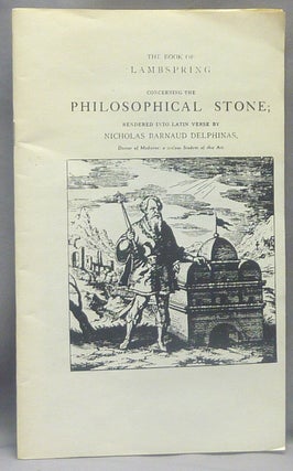 Item #69711 The Book of Lambspring concerning the Philosophical Stone. Thelema Lodge Magick...