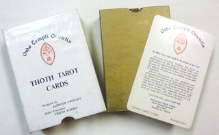 Item #69755 Thoth Tarot Cards. First US Color Printed Version - Llewellyn Issue. [ Tarot Deck...