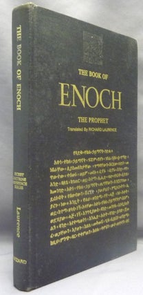 Item #69894 The Book of Enoch the Prophet, translated from the Ethiopic ms. in the Bodleian...