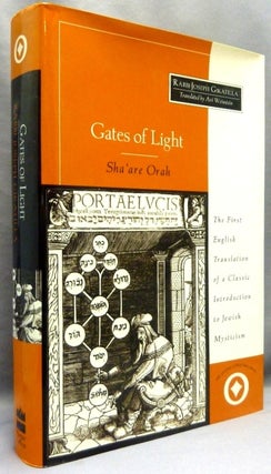 Item #69937 Gates of Light: Sha'are Orah; [ Sacred Literature Series ]. Kabbalah, Avi Translated...