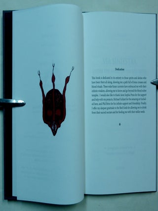VIA SINIESTRA - Under The Mask Ov The Red Gods; Monographic Grimoire series "Veritables oeuvres de la Magie" - Volume 1.