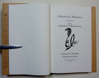 Opuscula Magica. Volume II: Essays on Witchcraft and Crooked Path Sorcery.