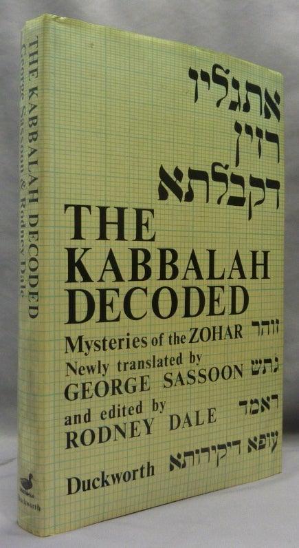 Item #70111 The Kabbalah Decoded. Translated and, Rodney Dale.