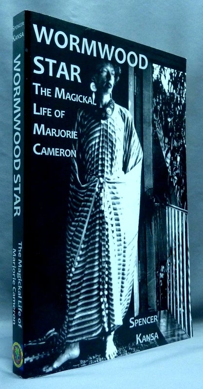 Item #70208 Wormwood Star, The Magickal Life of Marjorie Cameron. "Cameron", Spencer KANSA, widow of John "Jack" Whiteside Parsons writing on Marjorie Cameron Parsons Kimmel.