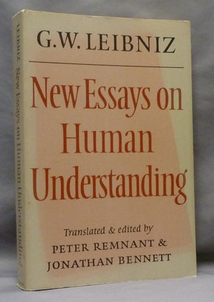 Item #70283 New Essays on Human Understanding ( Cambridge Texts in the History of Philosophy )....