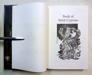 Bibliotheca Sufurino, I: Book of Saint Cyprian.