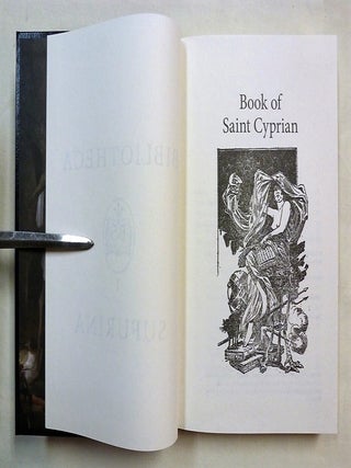 Bibliotheca Sufurino, I: Book of Saint Cyprian.