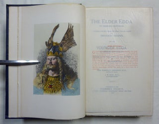 The Elder Edda of Saemund Sigfusson Translated from the original Old Norse text into English ... and the Younger Edda of Snorre Sturleson.